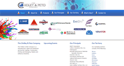 Desktop Screenshot of chidleyandpeto.com
